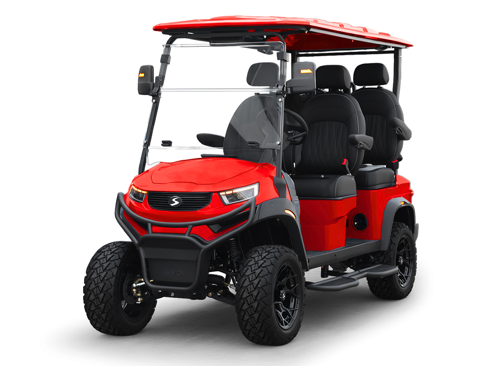 Sivo edge 4 seater lifted red