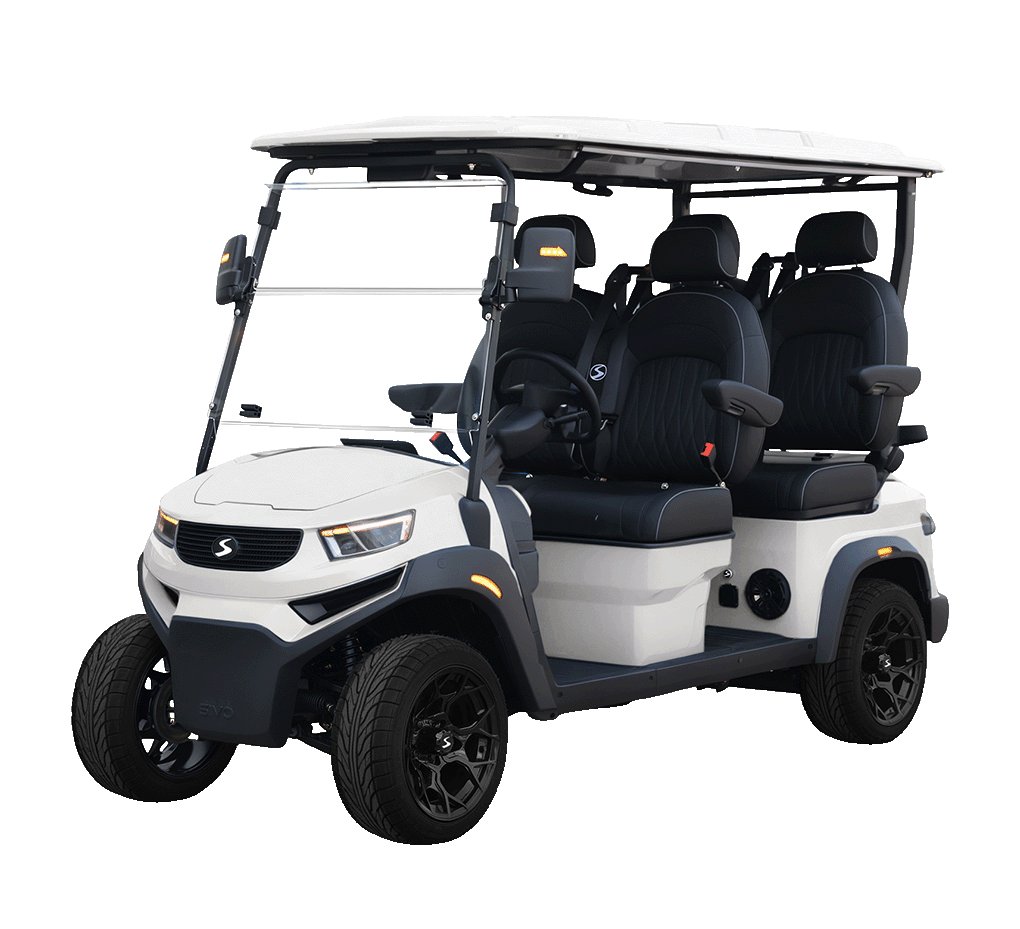 sivo 4 seater forward facing white