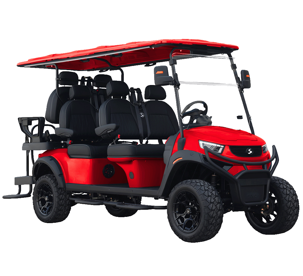 sivo 6 seater lifted red